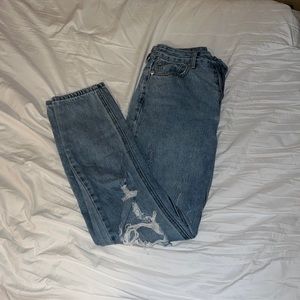 Glassons Distressed Mom Jeans